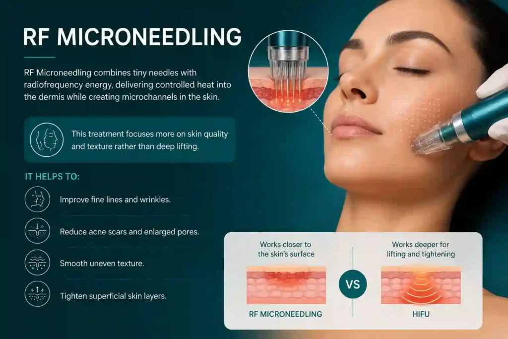 What Does RF Microneedling Do That HIFU Alone Cannot Bedworth