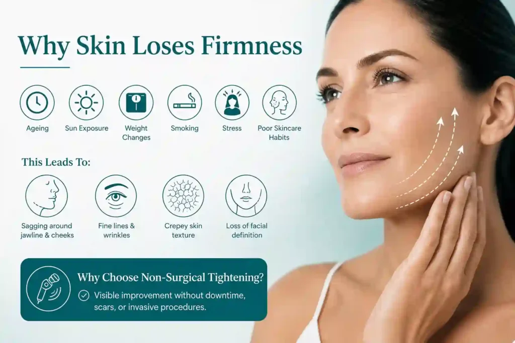 What Makes Skin Lose Firmness and Why Do People Seek Non-Surgical Tightening Bedworth?