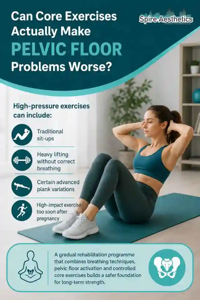 Can Strengthening Your Core Alone Actually Make Pelvic Floor Problems Worse Bedworth?